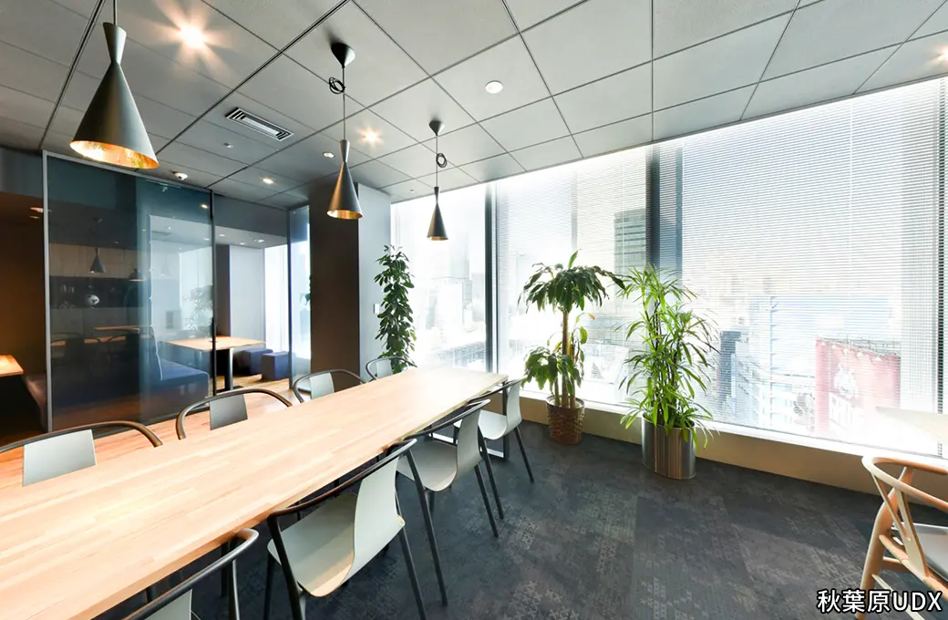 A photo of the interior of Akihabara UDX