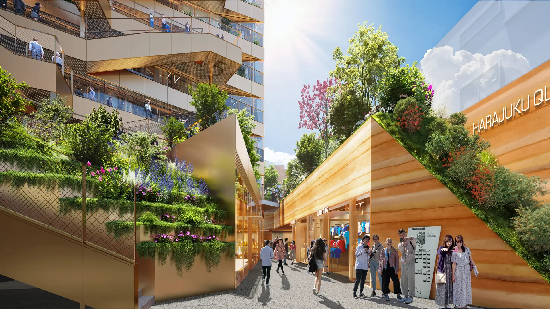 HARAJUKU QUEST Redevelopment Project(Image)