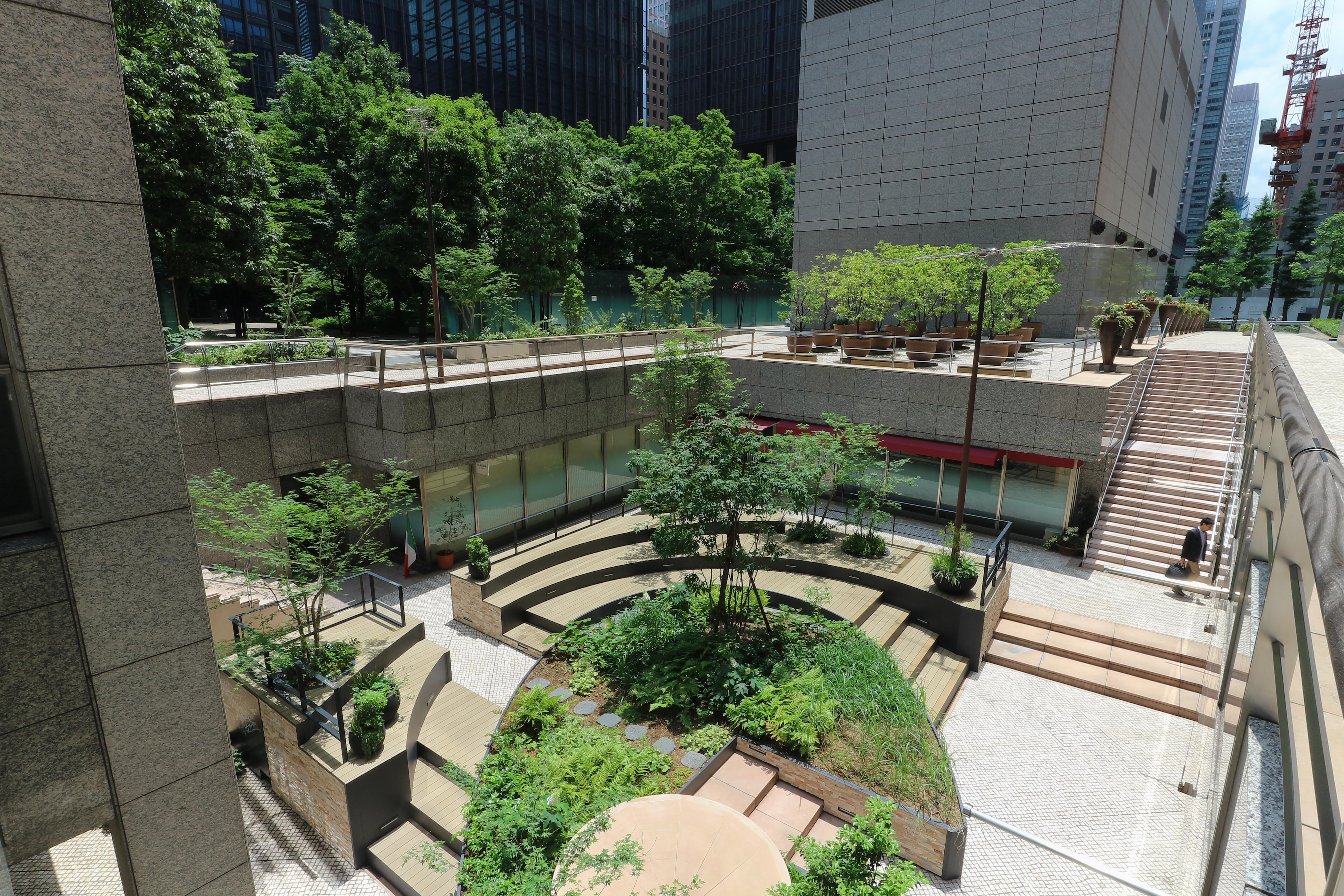 An image of the interior of Otemachi First Square