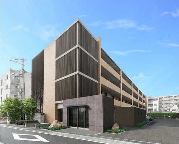 Exterior image of the first property in the "Wellith STAGE" series, "Wellith STAGE Mondo Yakujin"