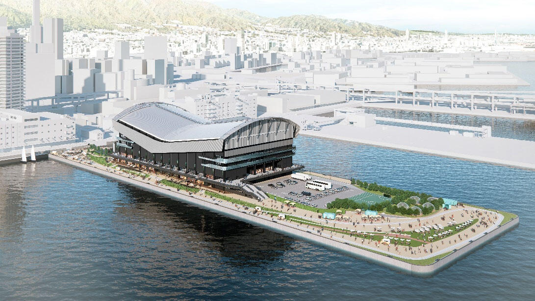 Exterior image (viewed from the southwest)