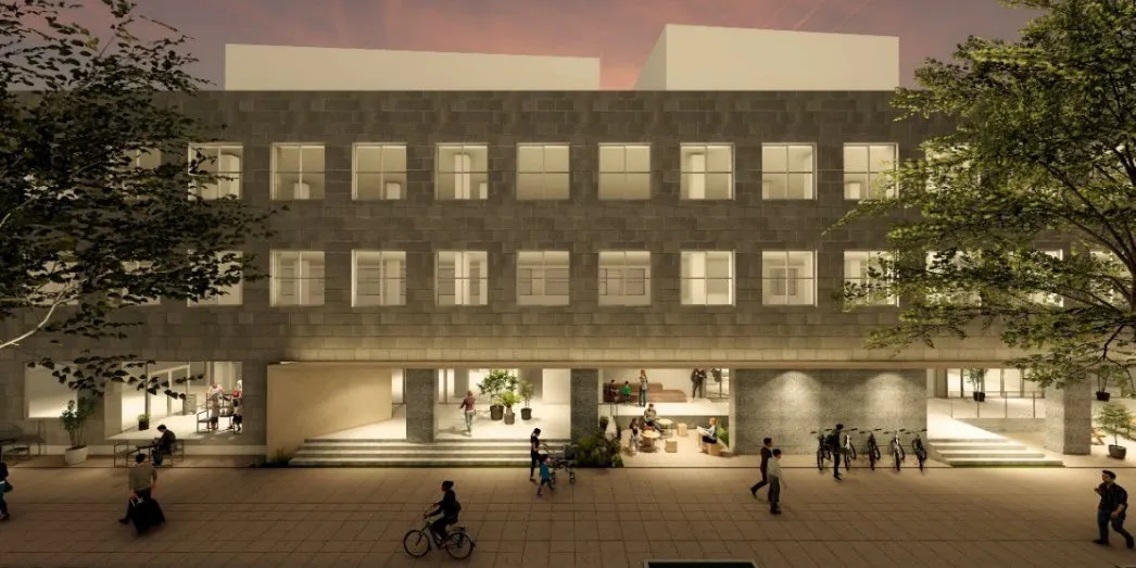North building office entrance image