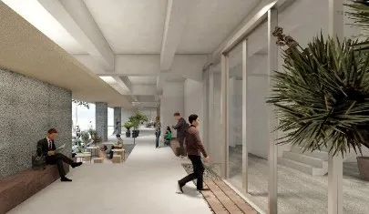 North building office entrance image