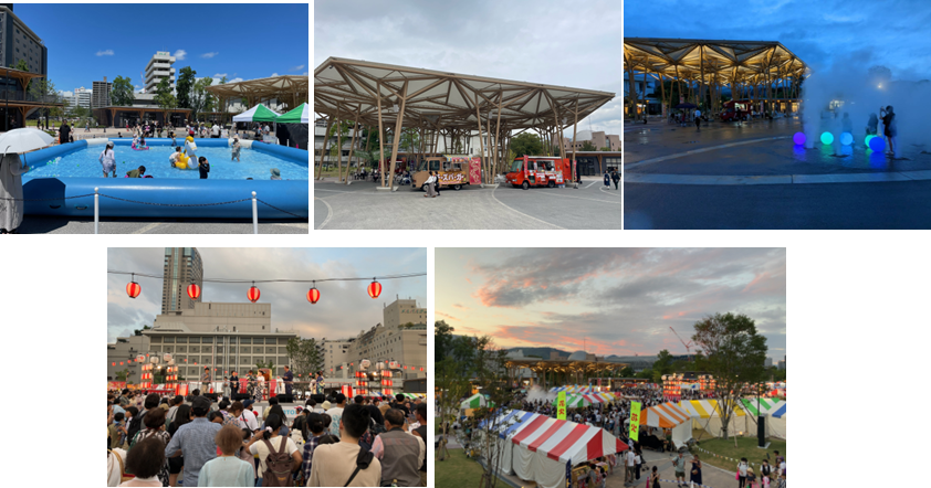Exterior image of the former Hiroshima Municipal Baseball Stadium site development project