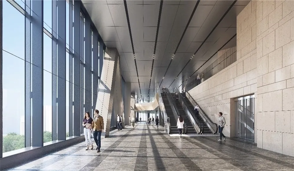 Image of office lobby