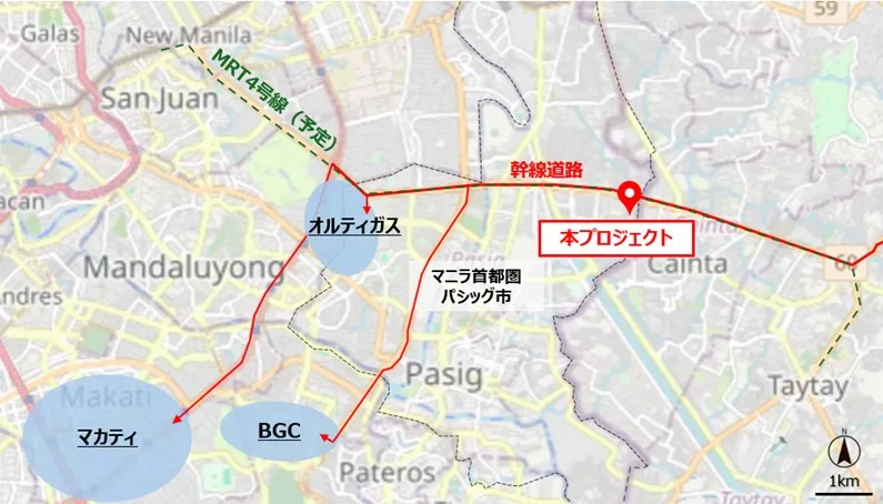 Wide-area map