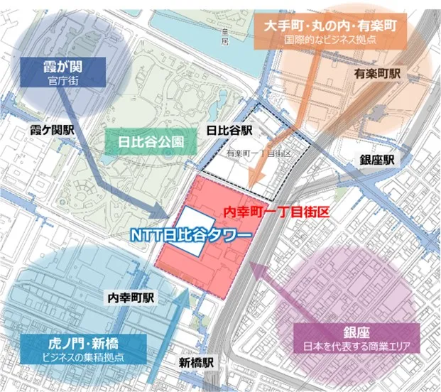 内幸町一丁目街区完成イメージ*1