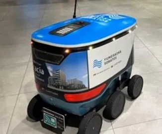 ソラトスの自動配送ロボット（イメージ）						