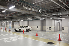 Photo Wide, flat parking lots