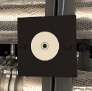 A camera for measuring traffic volume has been installed at the entrance to the underground passage on the first basement floor of the North building.
